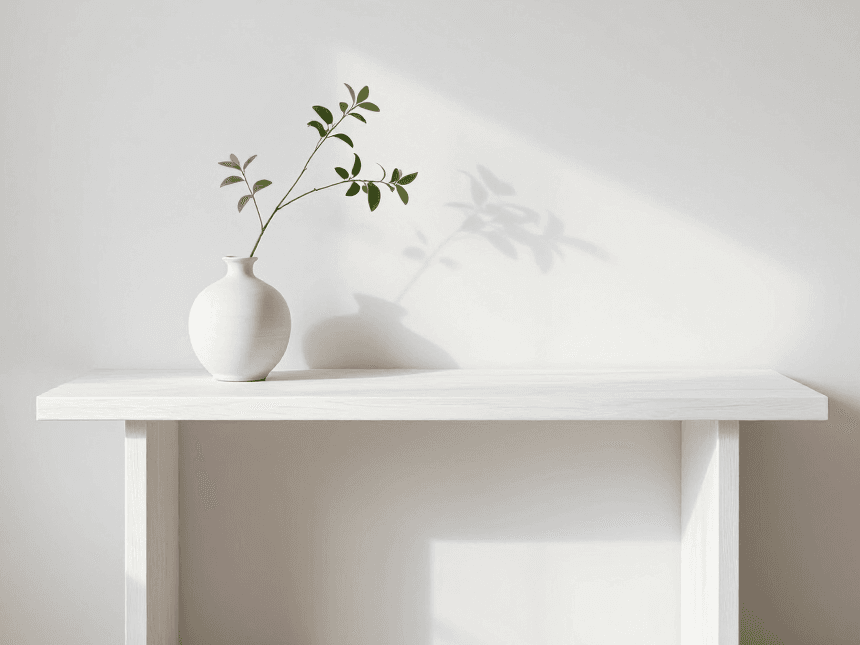 Why Your Brain Loves an Empty Table (The Science of Clutter)